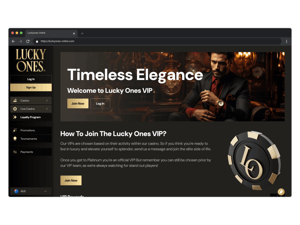 luckyones online casino
